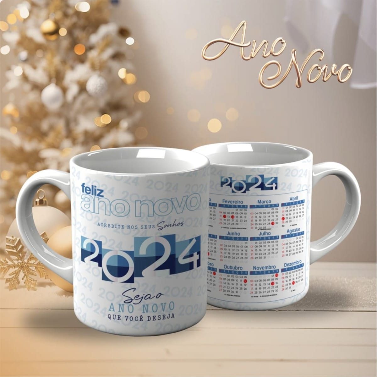 Arte Digital Para Caneca Ano Novo 2024 Com Mockups 4 Arte Digital Para Caneca Ano Novo 2024 Com Mockups