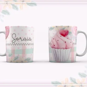 Arte para Caneca Confeiteira 22 Arte para Caneca Confeiteira