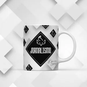 Arte para Caneca Jornalismo Masculina 22 Arte para Caneca Jornalismo Masculina