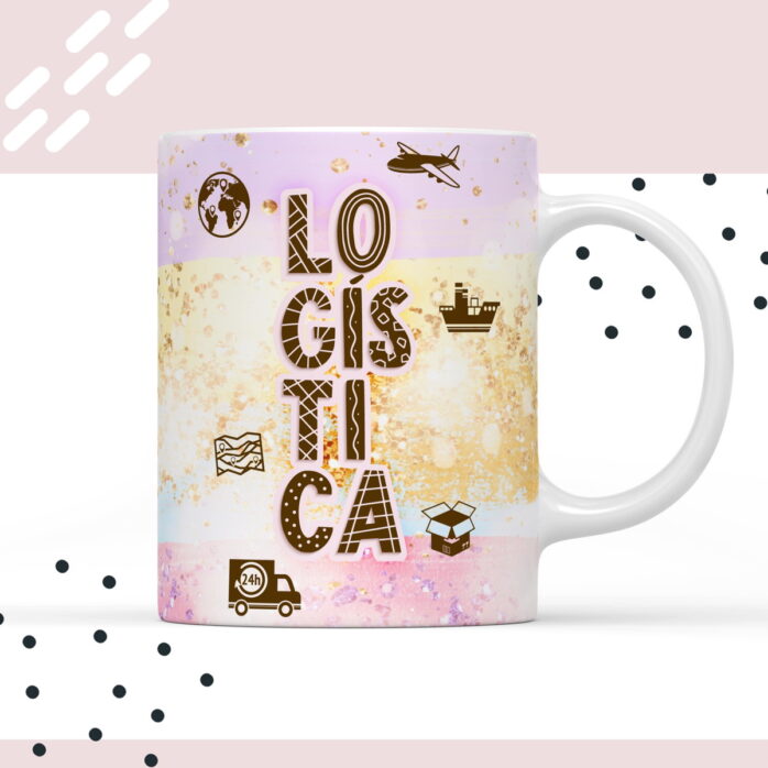Arte para Caneca Logística