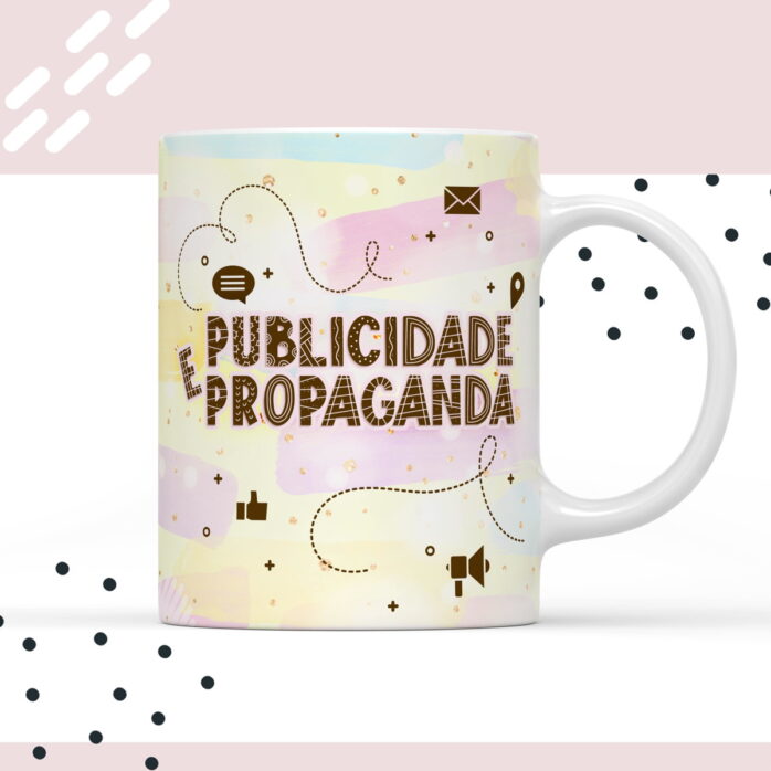 Arte para Caneca Publicidade e Propaganda