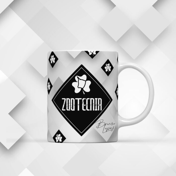 Arte para Caneca Zootecnia Masculina