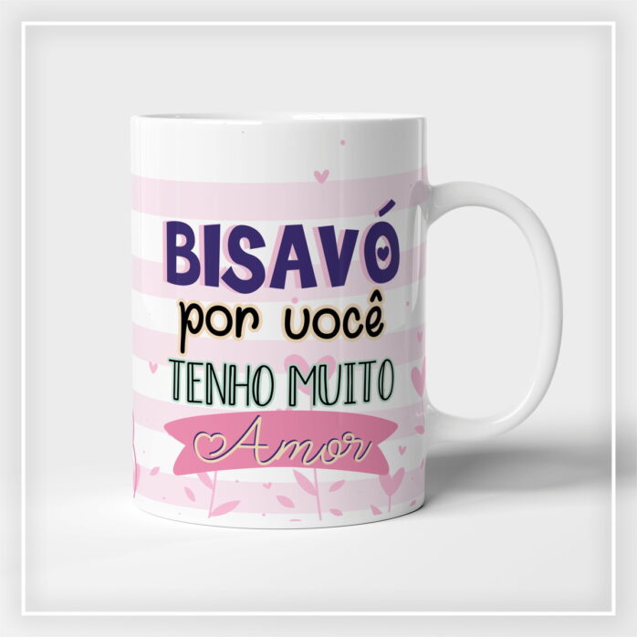 Arte para Canecas Dia dos Avós