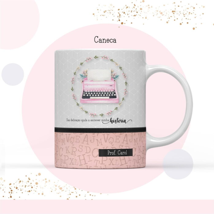 Arte Para Sublimação Caneca Professores