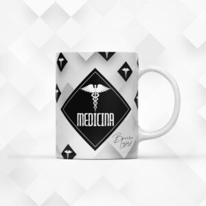 arte para xicara medicina masculina