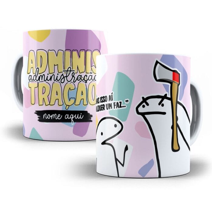 Arte Sublimacao Caneca Administracao Flork Profissoes 2