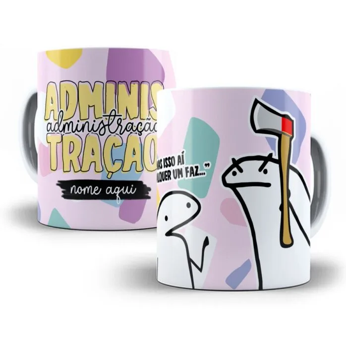Arte Sublimacao Caneca Administracao Flork Profissoes 2