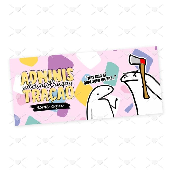 Arte Sublimacao Caneca Administracao Flork Profissoes