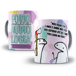 Arte Sublimacao Caneca Fonoaudiologia Flork Profissoes Jpg 2