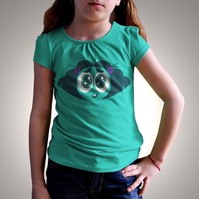 Artes Camiseta Divertida Mente 2 Sublimar Rostos Vetorizados