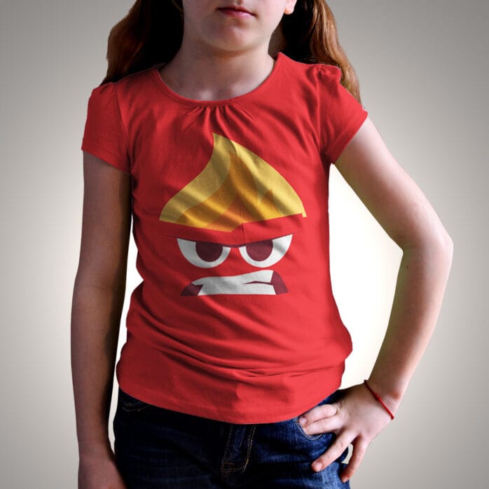 Artes Camiseta Divertida Mente 2 Sublimar Rostos Vetorizados