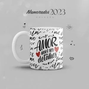 Artes Caneca Dia Dos Namorados 2023 Frases De Amor Casal