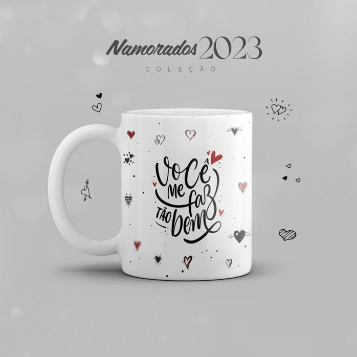 Artes Caneca Dia Dos Namorados 2023 Frases De Amor Casal