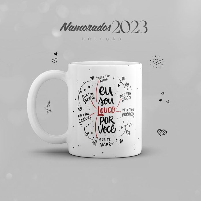 Artes Caneca Dia Dos Namorados 2023 Frases De Amor Casal