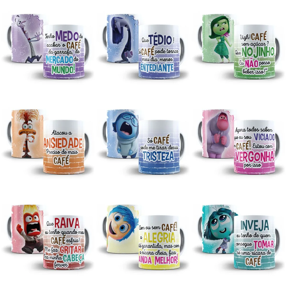 Artes Caneca Divertida Mente Frases Divertidas Café e Amigos 1 Artes Caneca Divertida Mente Frases Divertidas Café e Amigos