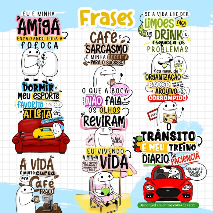 Artes Caneca Flork Dia A Dia Frases Engraçadas Meme Humor