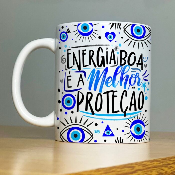 Artes Caneca Motivação Frases Religiosas Incentivo Força