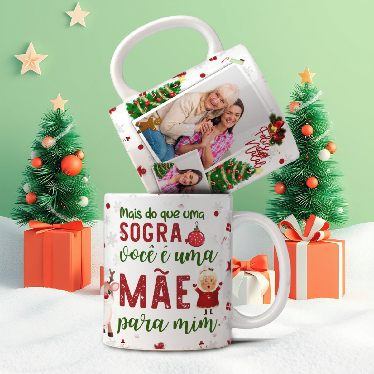 Artes Caneca Natal Familia Arquivo Digital 38 Modelos 5 Artes Caneca Natal Familia Arquivo Digital 38 Modelos - Imagem 5