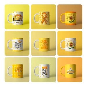 Artes Caneca Setembro Amarelo Arquivos E Elementos Png