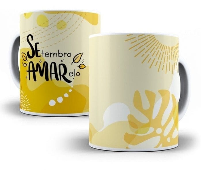 Artes Caneca Setembro Amarelo Flork Outros 25 Arquivo Png