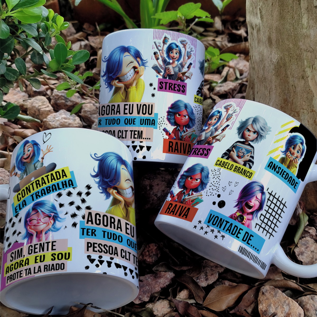 Artes PNG Caneca CLT Humor para Sublimação de Presentes 3 Artes PNG Caneca CLT Humor para Sublimação de Presentes - Imagem 3
