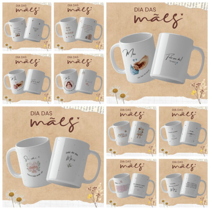 Artes Canecas Dia Das Maes 5