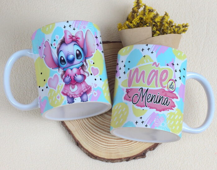 Artes Canecas Dia das Mães Stitch
