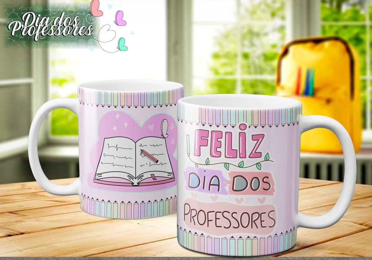 Canecas Dia dos Professores 30 Artes PNG e Corel 1 Canecas Dia dos Professores 30 Artes PNG e Corel