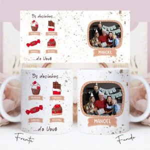 Artes Canecas Meus Netinhos - Png e Corel 14 Artes Canecas Meus Netinhos - Png e Corel