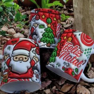 Artes Canecas Natal 3d