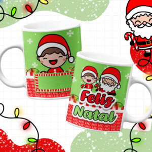 Artes Canecas Natal Infantil