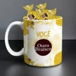 Artes Canecas Páscoa Chocolate - Arquivo Digital