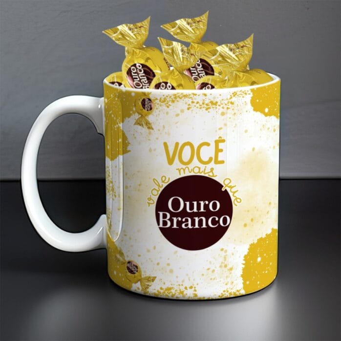 Artes Canecas Páscoa Chocolate - Arquivo Digital
