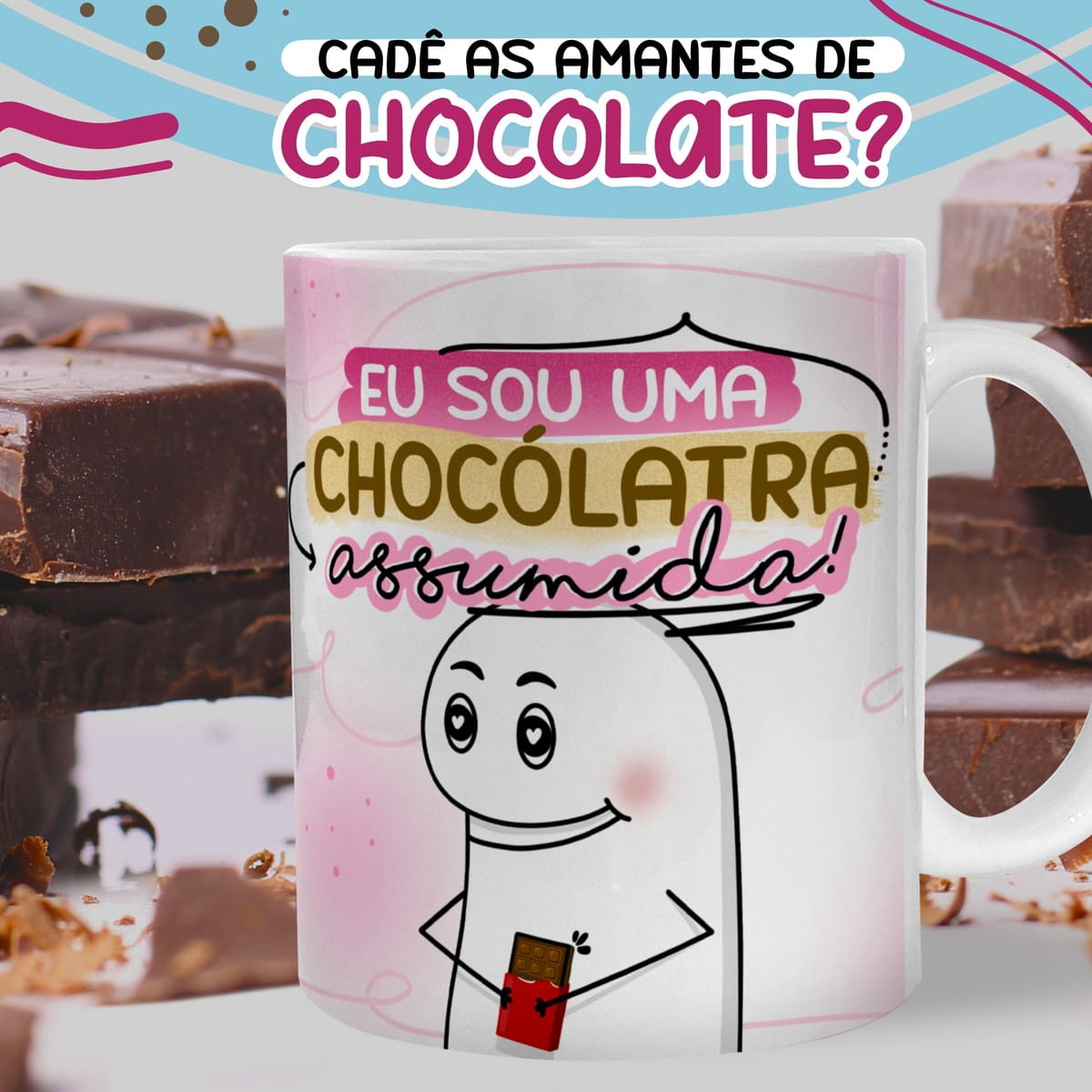 Kit Artes Canecas Páscoa Flork para Sublimação 4 Kit Artes Canecas Páscoa Flork para Sublimação - Imagem 4