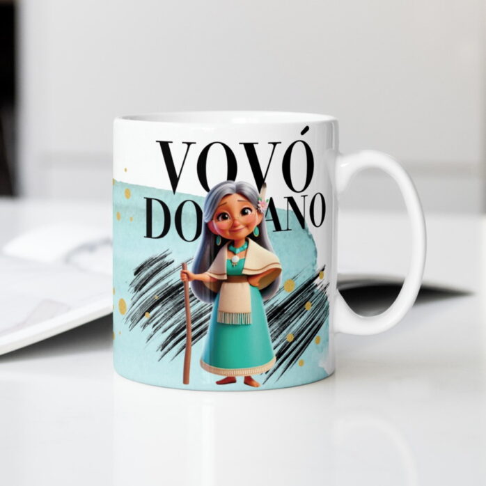 Artes Canecas Vovó Princesa - Png e Corel