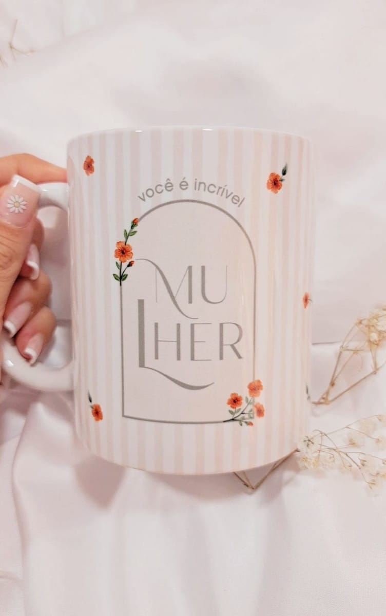Artes Dia das Mulheres 2025 para Canecas Sublimação 2 Artes Dia das Mulheres 2025 para Canecas Sublimação