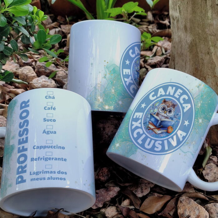 Artes Digitais Caneca Exclusiva Professora