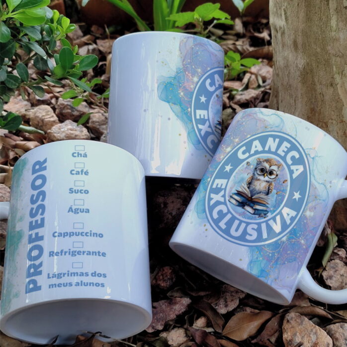 Artes Digitais Caneca Exclusiva Professora