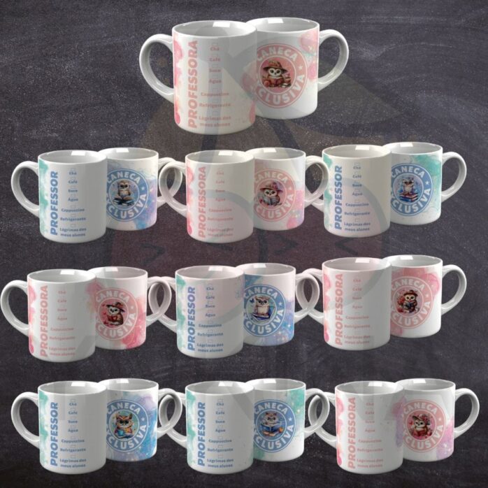Artes Digitais Caneca Exclusiva Professora