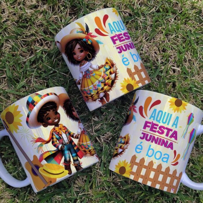 Artes Digitais Canecas Festa Junina Png E Corel 2