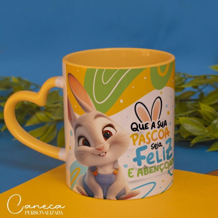 Artes Digitais Canecas Páscoa - Arquivo Digital