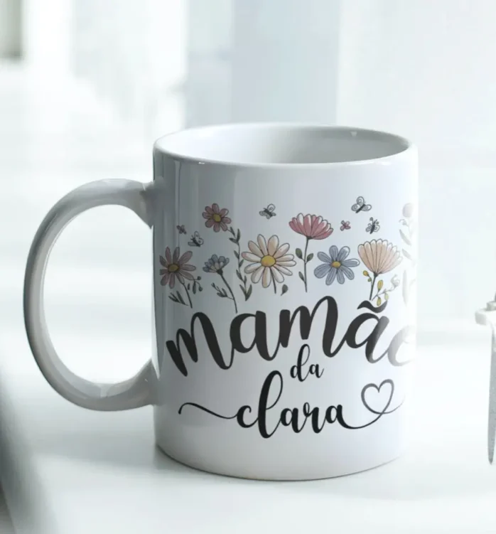 Artes Elegantes para Canecas Personalizadas de Mães