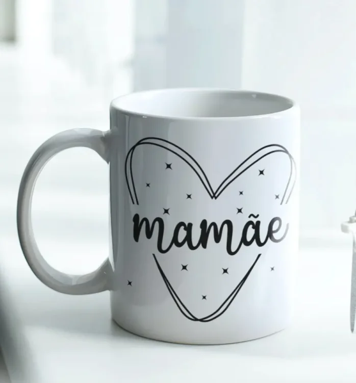 Artes Elegantes para Canecas Personalizadas de Mães