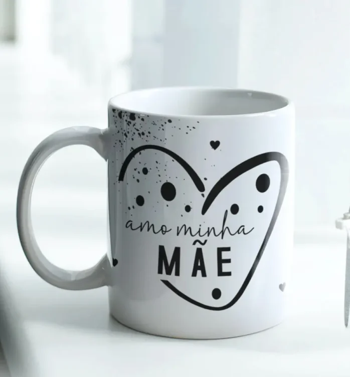 Artes Elegantes para Canecas Personalizadas de Mães