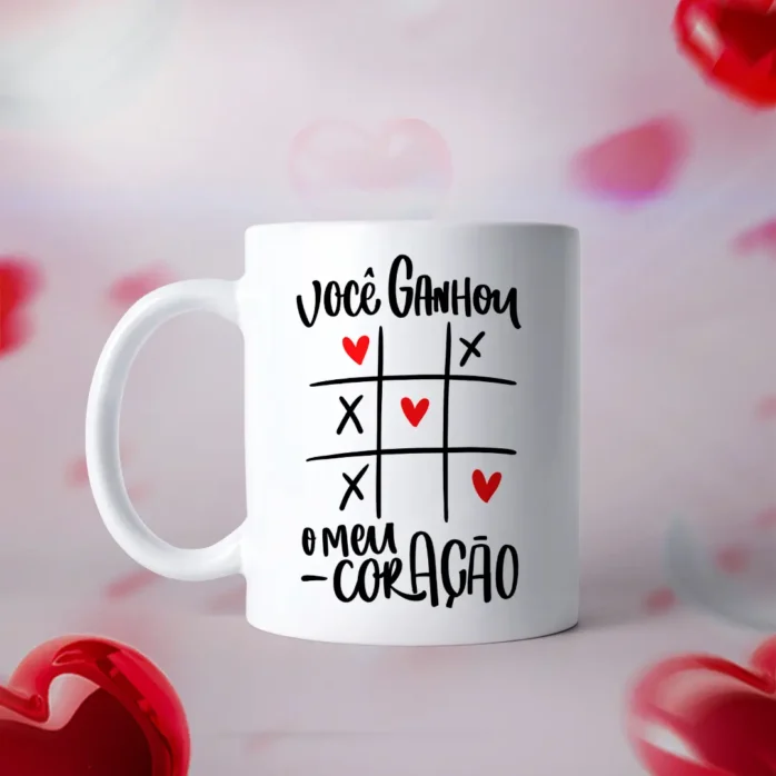 Artes em JPG para Personalizar Canecas de Namorados