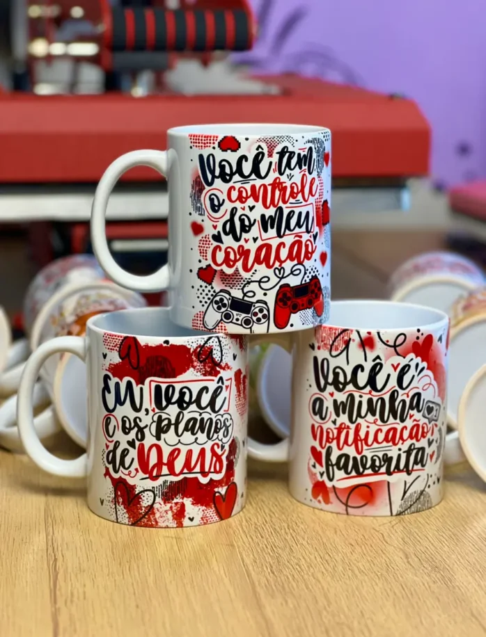 Artes Exclusivas para Canecas - Dia dos Namorados JPG