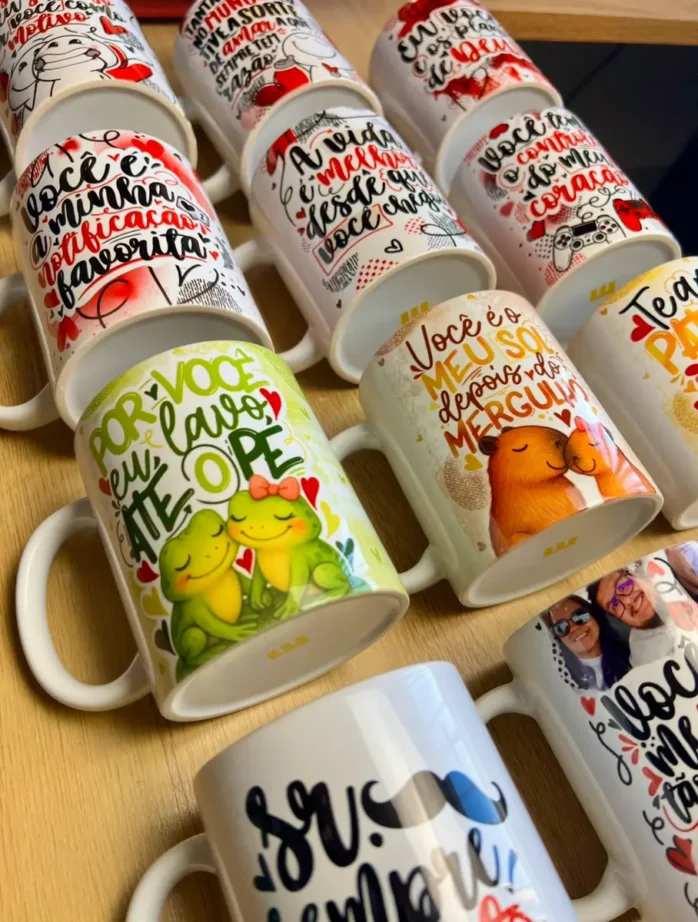 Artes Exclusivas para Canecas - Dia dos Namorados JPG