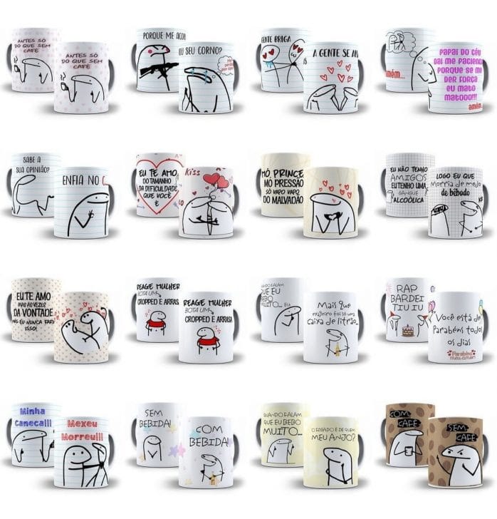 Artes Flork Bento Sublimação Caneca Copo Camisa Corel E Png