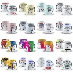 Artes Flork Bento Sublimação Caneca Copo Camisa Corel E Png