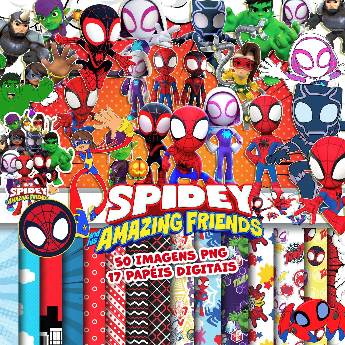 Artes Imagens PNG Spidey e Seus Amigos Espetaculares 1 Artes Imagens PNG Spidey e Seus Amigos Espetaculares